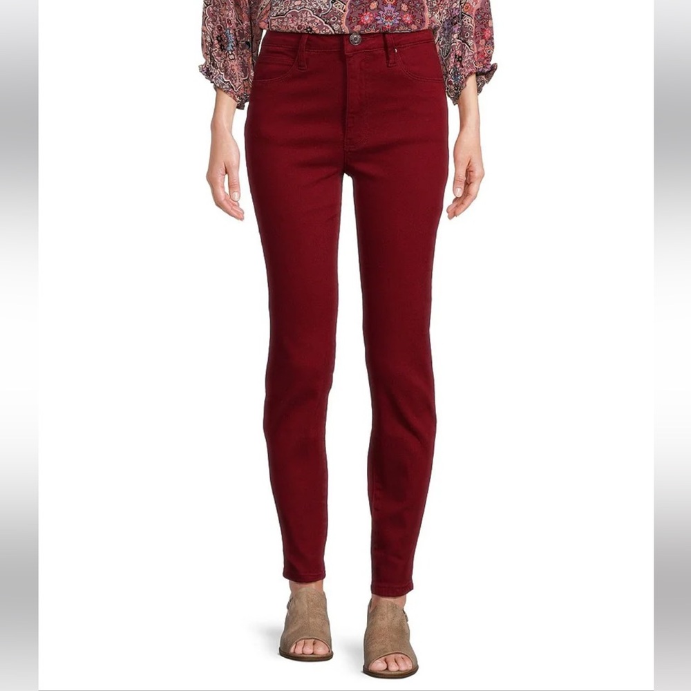 Women's Red Jeans